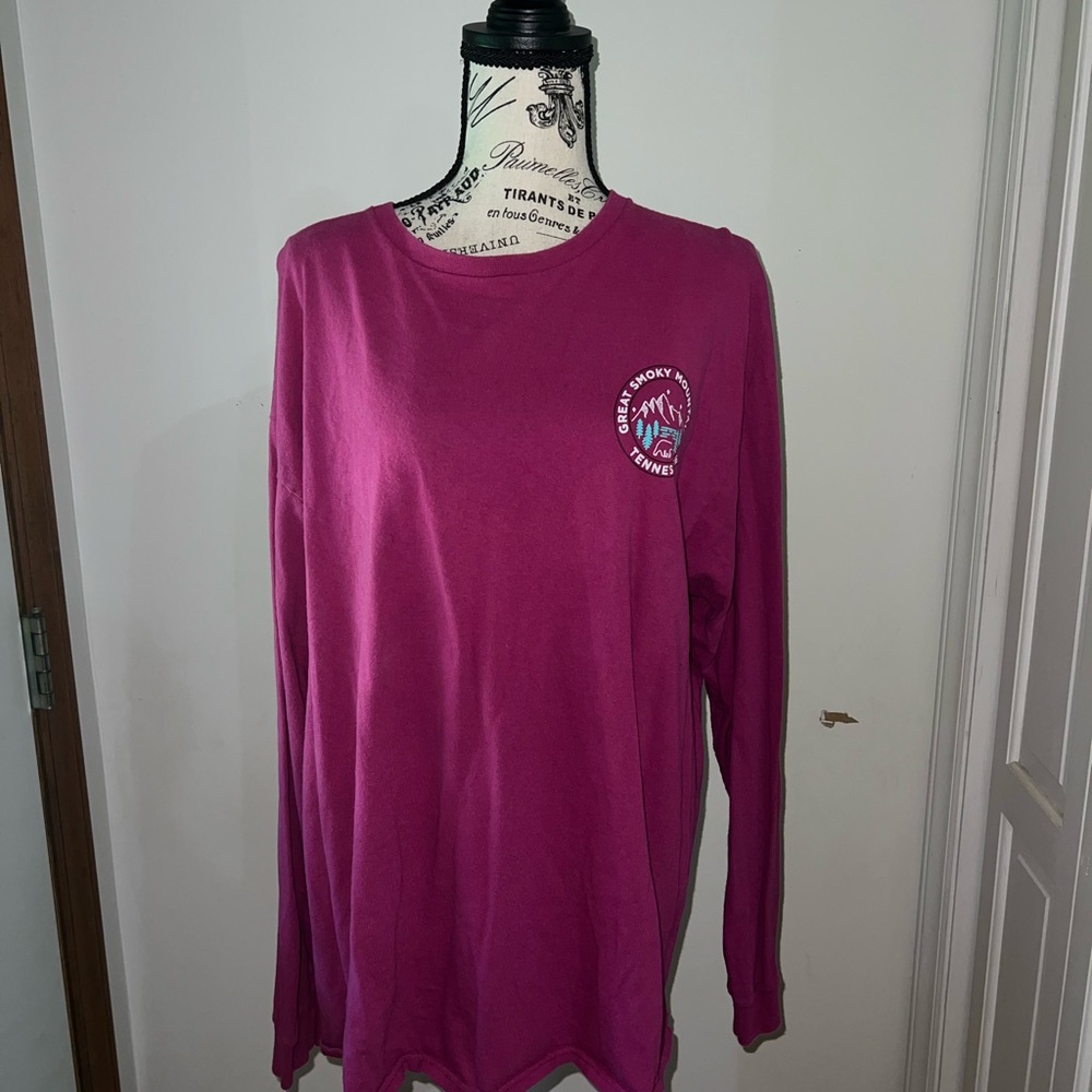 *5/$25* Great Smokey Mountains Long Sleeve Tee